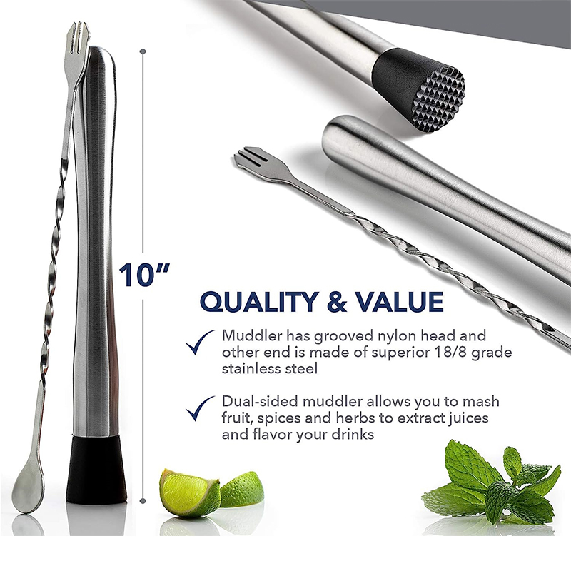 LMETJMA 10 Inch Stainless Stee - đánh giá và giá Bitters Bottle Set