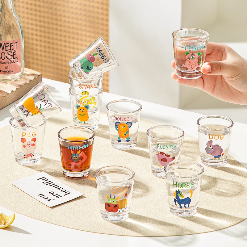 Shot Glasses Set 12Pcs 50ml Ca - đánh giá và giá Home Bar Set